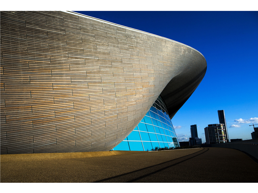 File photo dated 03/02/16 of the London Aquatics Centre built for the 2012 Olympic Games, as its architect Dame Zaha Hadid has died from a heart attack aged 65, her company has said.  PRESS ASSOCIATION Photo. Issue date: Thursday March 31, 2016. See PA story DEATH Hadid. Photo credit should read: John Walton/PA Wire